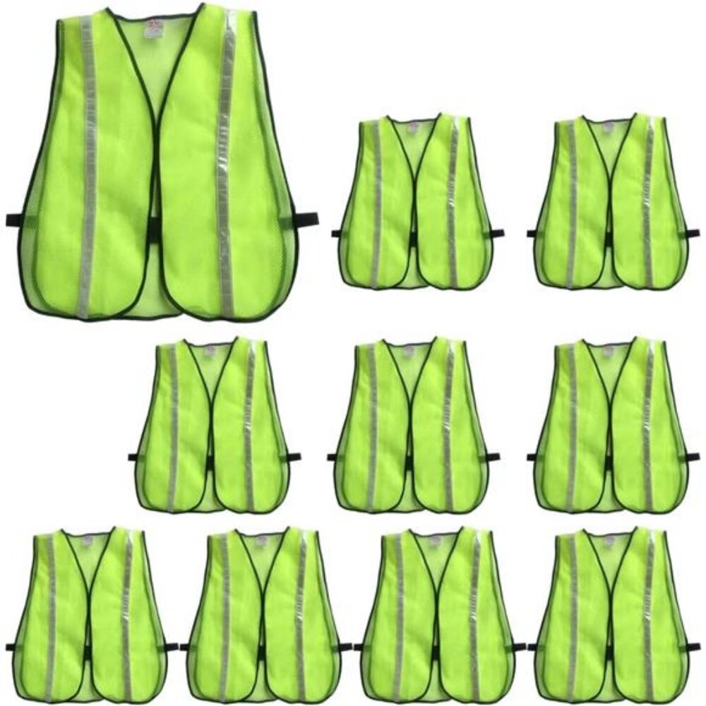 New High Visibility Safety Vests,Adjustable Size,Lightweight, Wholesale